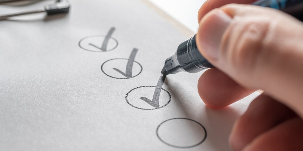 A checklist for the Plan, Do, Check, Act Model