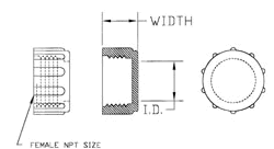 A sketch outlining the parts of a ribbed cap