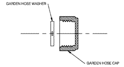 Garden Hose Cap Assembly Diagram